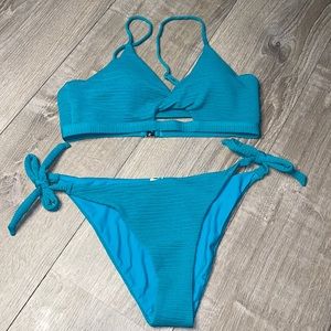 CUPSHE Teal Swimset Size XL